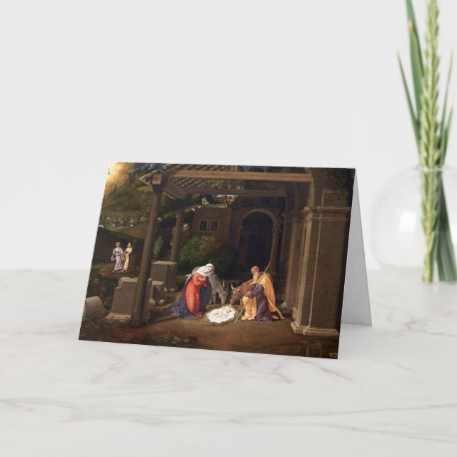 Religious Christmas Cards | Nativity (Front)