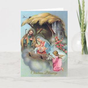 Religious Christmas Cards Nativity 3