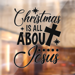 Religious Christmas Jesus word art