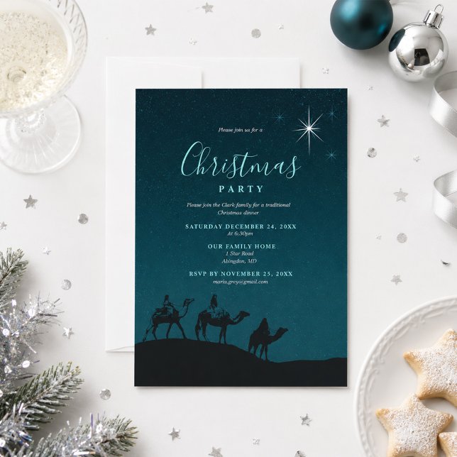 Religious Christmas Party Invitation (Creator Uploaded)