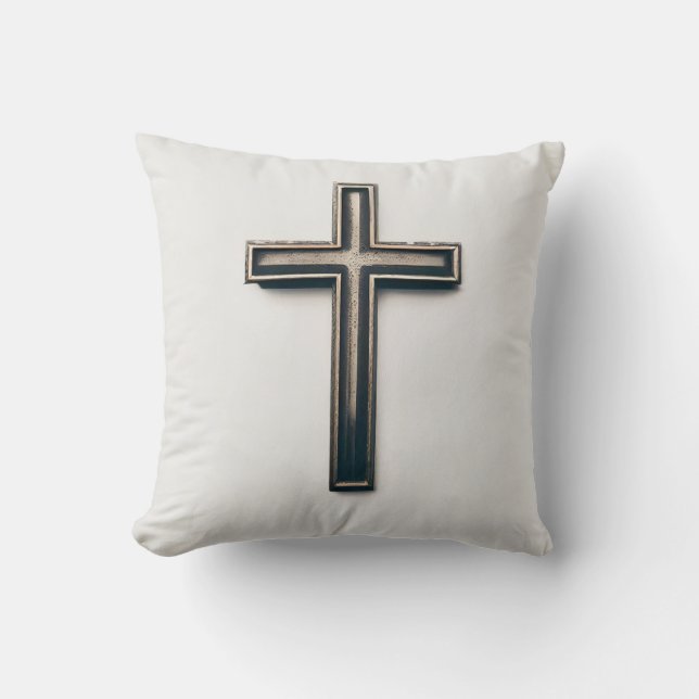 Religious Cross Cushion (Front)