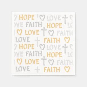 Religious Cross Napkin