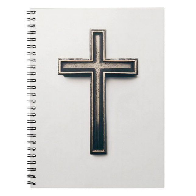 Religious Cross Notebook (Front)