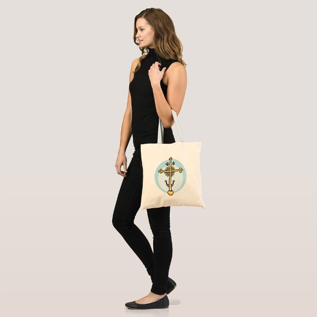 Religious Cross Tote Bag (Creator Uploaded)