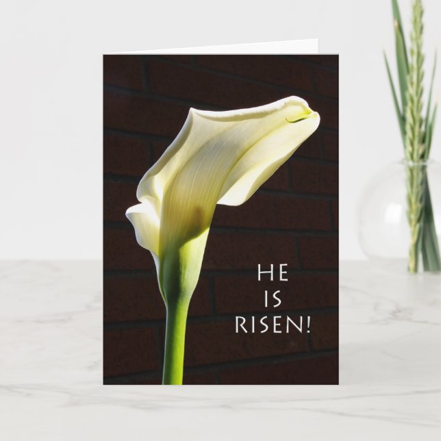 religious easter card (Front)
