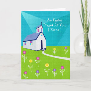 Religious Easter Cards: A Prayer for You Holiday Card