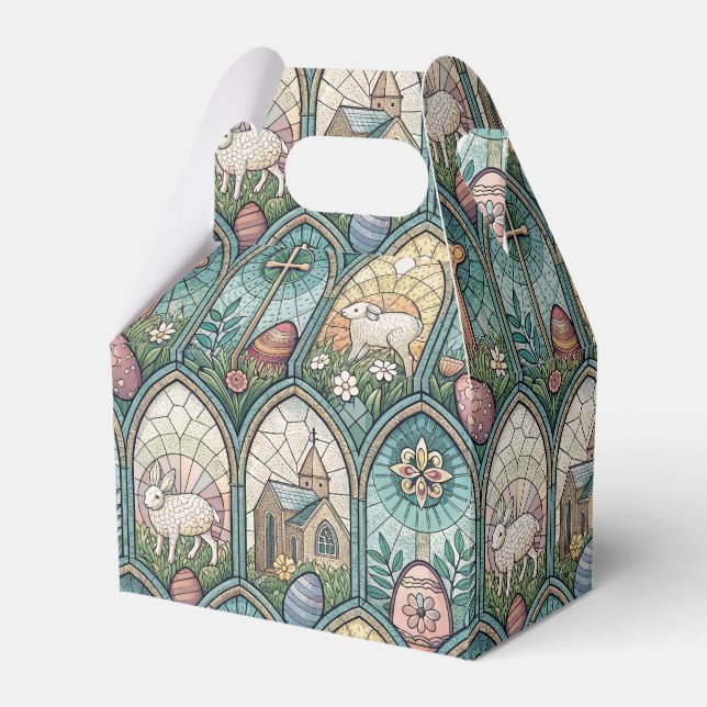 Religious Easter  Favour Box (Front Side)