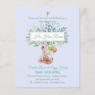 Religious Easter Invitation Budget