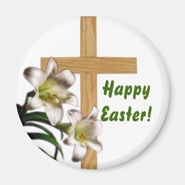 Religious Easter Magnet (Front)