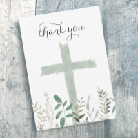 religious event Thank you card