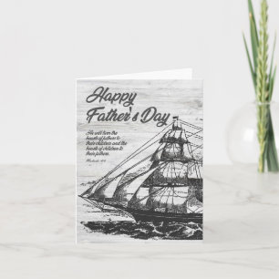 Religious Father's Day Card Bible Verse