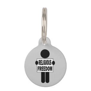 Religious Freedom Pet Tag