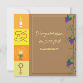 Religious Greeting Card With Customisable Text