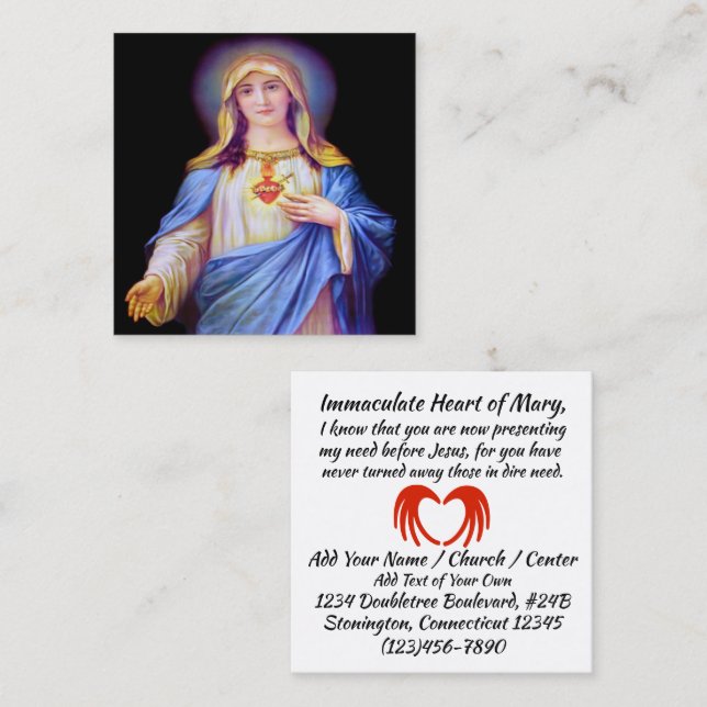 Religious Handout or Business Card (Front/Back)