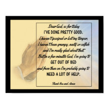 Religious Humor - Funny Prayer