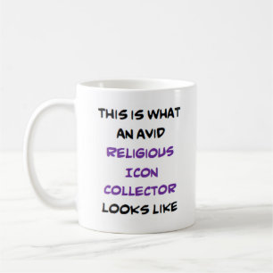 religious icon collector, avid coffee mug