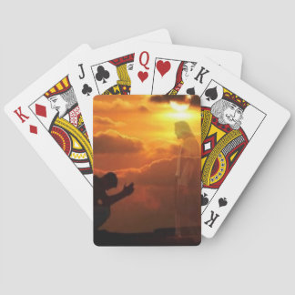Religious Jesus playing cards
