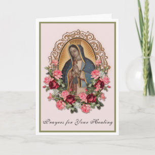 Religious Jesus Prayer for Healing Card