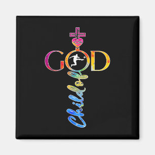Religious Jesus Soccer Child Of God Soccer _1  Magnet