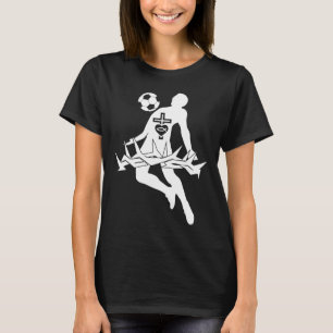 Religious Jesus Soccer Christ God Soccer T-Shirt