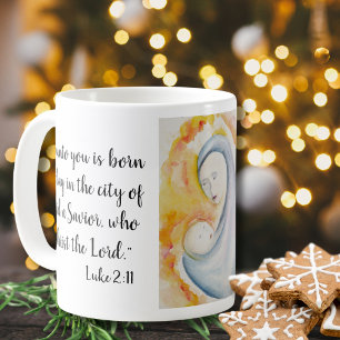 Religious Joy to the World Scripture Christmas Coffee Mug
