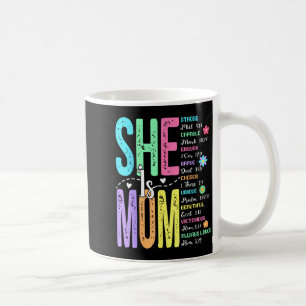 Religious mama is mum bible verse christian mother coffee mug