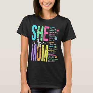 Religious mama is mum bible verse christian mother T-Shirt