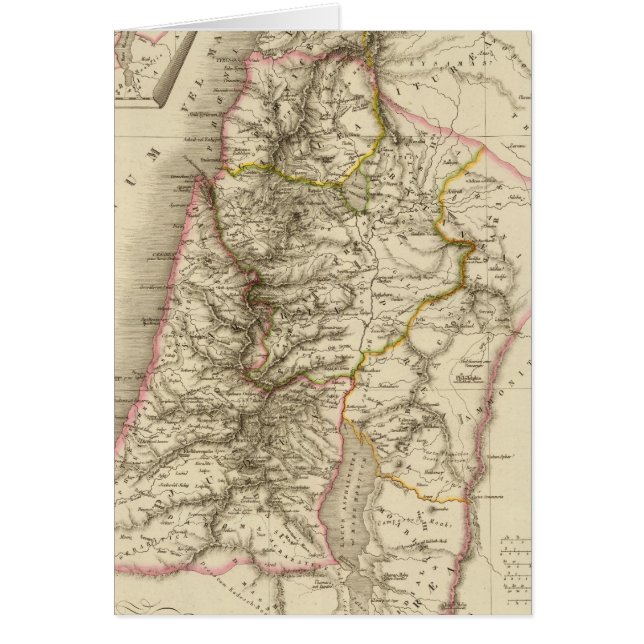 Religious Middle East atlas map (Front)