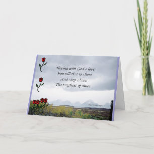 Religious motivational greeting cards