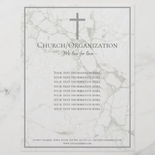 Religious Organisation Marble Stone Letterhead