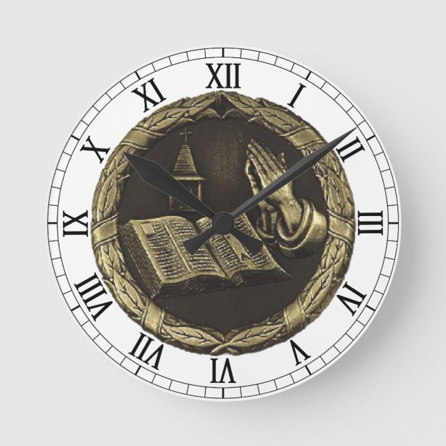 Religious protection clock (Front)