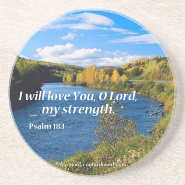 Religious Quotes Coaster (Front)