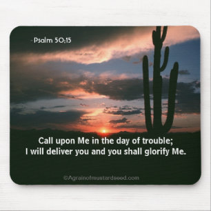 Religious Quotes Mouse Pad