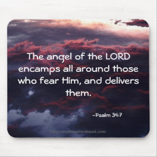 Religious Quotes Mouse Pad