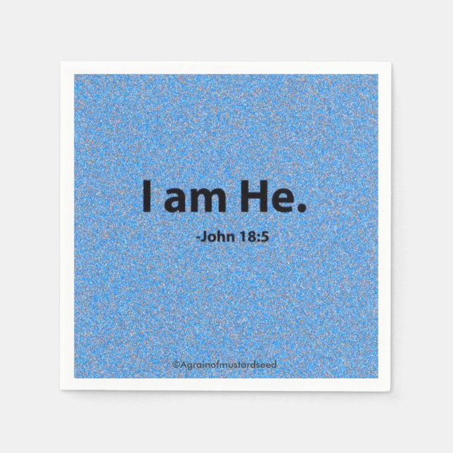 Religious Quotes Napkin (Front)