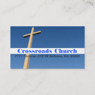 Religious Religion Christian Pastor Christianity Business Card
