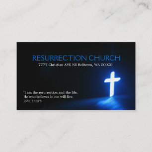 Religious Religion Christian Pastor Christianity Business Card