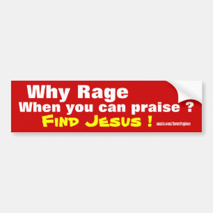 Religious road rage bumper stickers