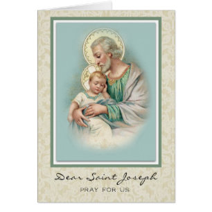 Religious St. Joseph Baby Jesus