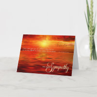Religious Sunset John 14:27 Scripture Sympathy