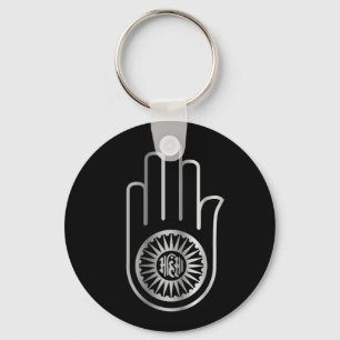 Religious Symbol of Jainism Key Ring