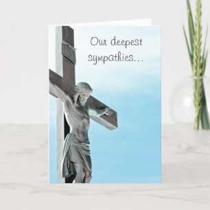 religious sympathy card