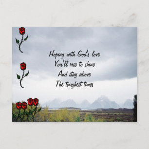 Religious sympathy postcards