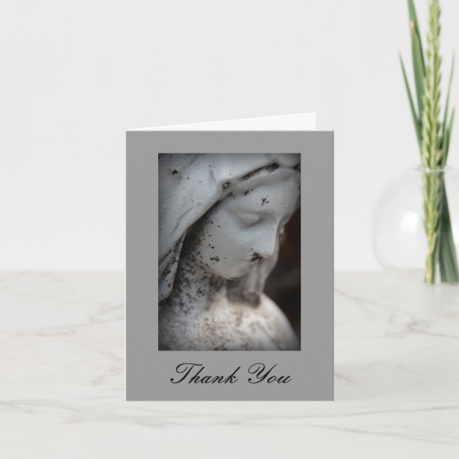 Religious Sympathy Thank You Card (Front)