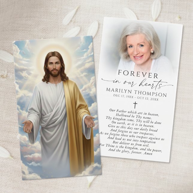 Religious The Lord's Prayer Jesus Prayer Card (Creator Uploaded)