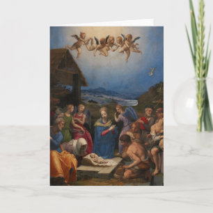 Religious Themed Nativty Card