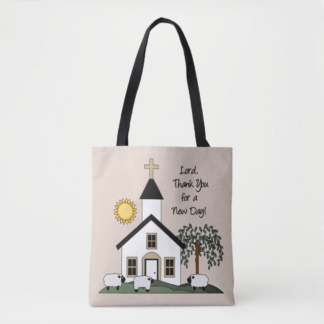 Religious Tote Bag (Front)