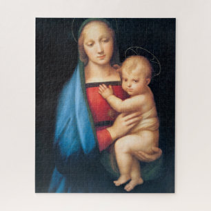 Religious Virgin Mary Jesus Artwork Jigsaw Puzzle