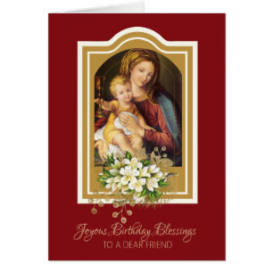 Religious Virgin Mary Jesus Precious Blood