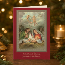 Religious Virgin Mary Jesus Scripture Christmas